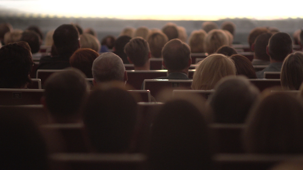 Audience in Theatre 4-pack