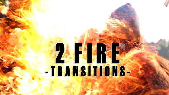 Fire Transitions - VideoHive 8740035
