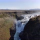 Aerial view of Gullfoss (Golden Waterfal), attraction of Golden Circle, Iceland - VideoHive Item for Sale