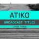 Broadcast Titles Lower Thirds - VideoHive Item for Sale