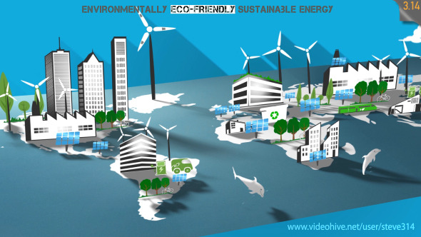 Environmentally Eco-friendly & Sustainable Energy