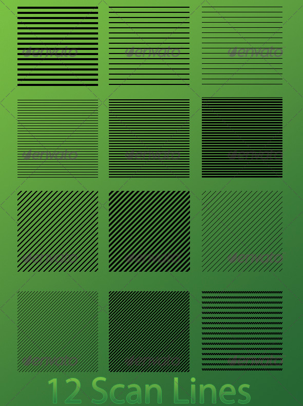 Scan Lines - Miscellaneous Textures / Fills / Patterns