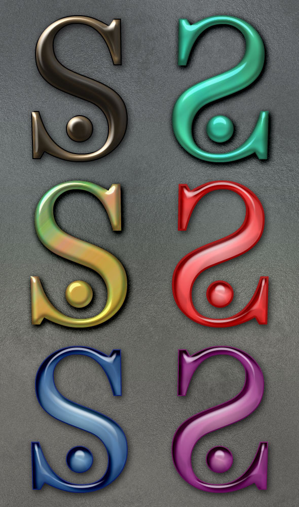 Jewel Styles 3 - Text Effects Styles