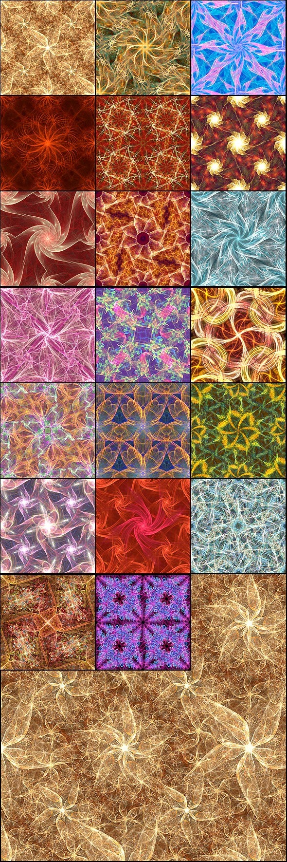 Flame Fabrics - Abstract Textures / Fills / Patterns