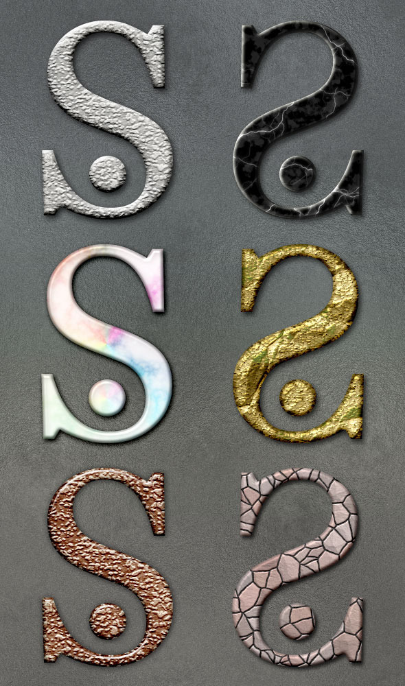 Stone Styles 3 - Text Effects Styles