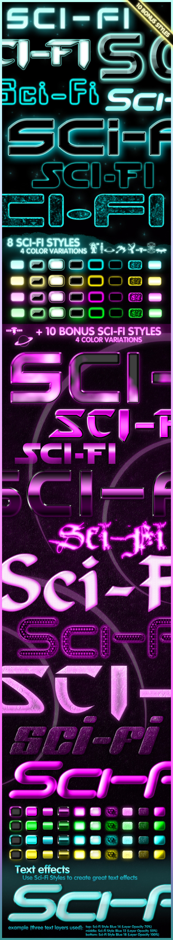 Sci-Fi Styles - Text Effects Styles