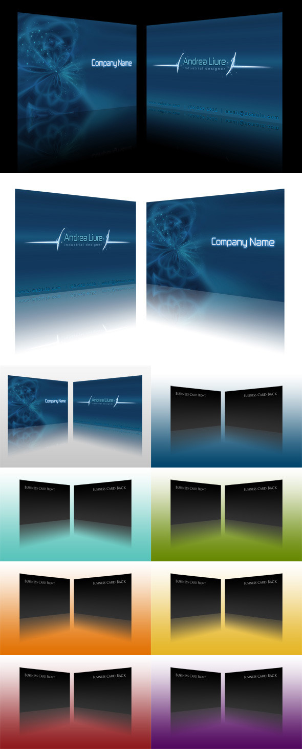 Business Card Display Actions - Utilities Actions