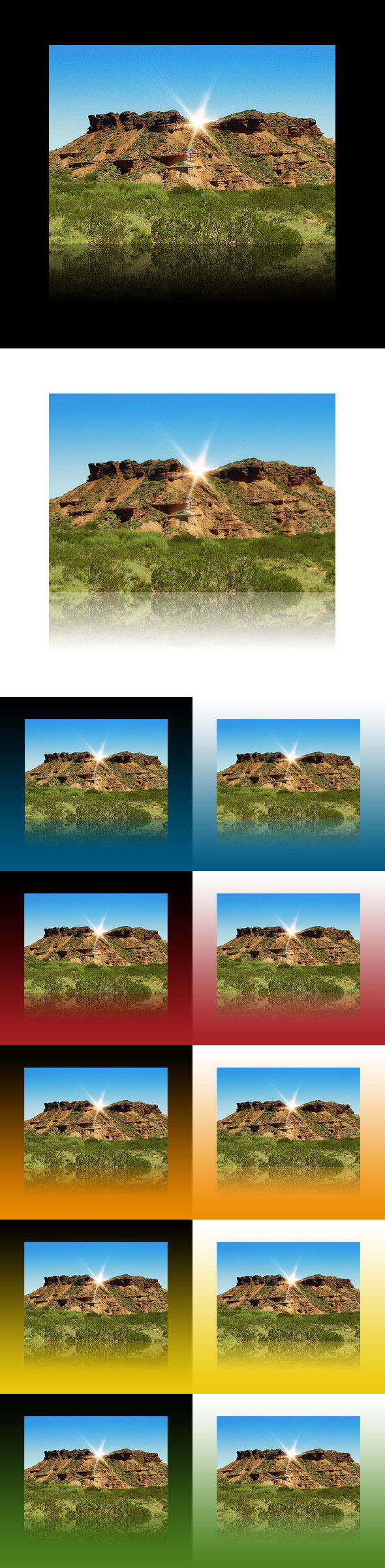 Image Reflect Actions - Photo Effects Actions