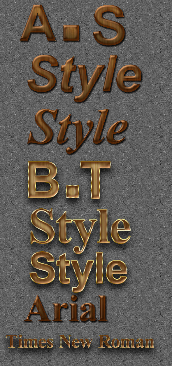 Wood Text Effect - Text Effects Styles