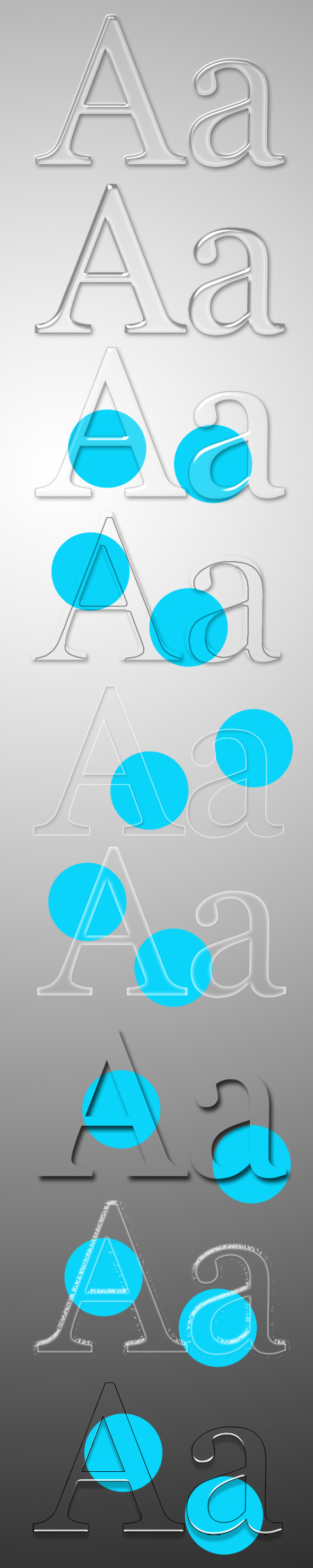 Glass Style - Photoshop Add-ons
