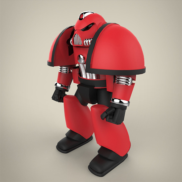 Angry Robot Finalo - 3Docean 8790269