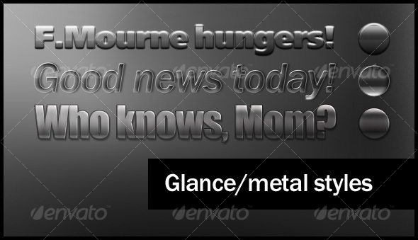 Glance/Metal style collection