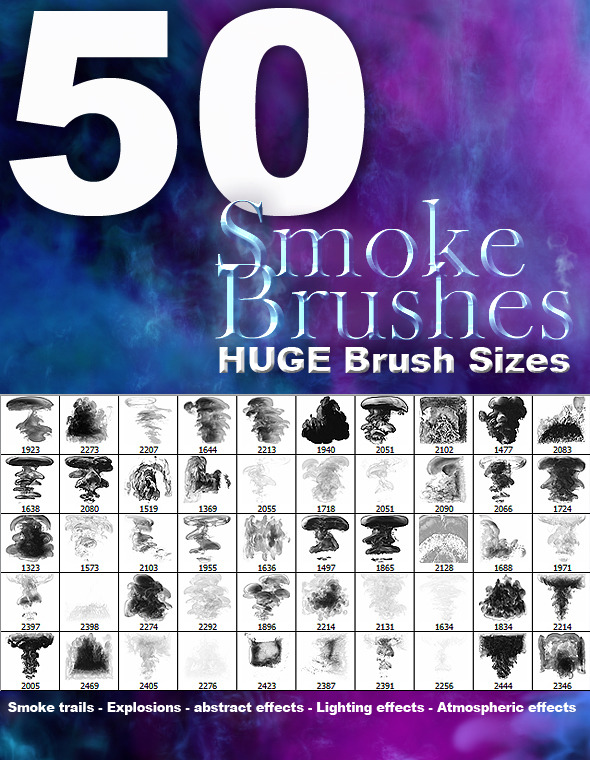 20 smoke brushes 20 smoke brushes