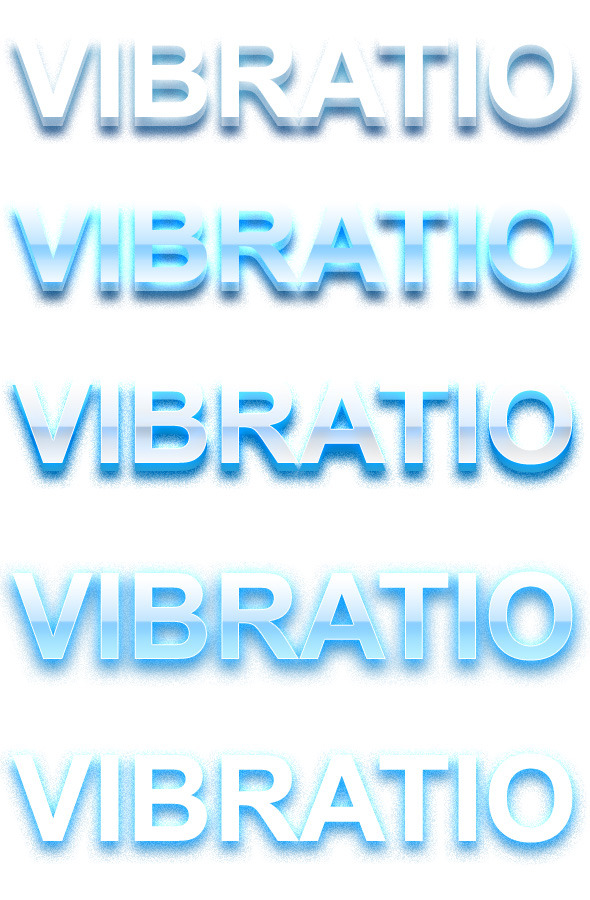 Vibratio - Vibrant 3D Text Styles - Text Effects Styles