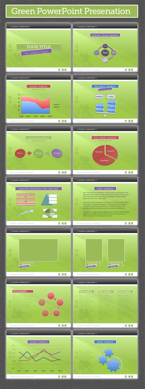 Green PowerPoint Presentation