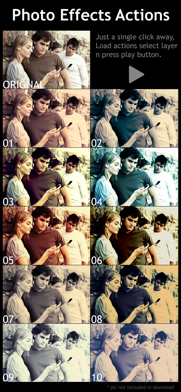 Photo Effects Actions - Photo Effects Actions