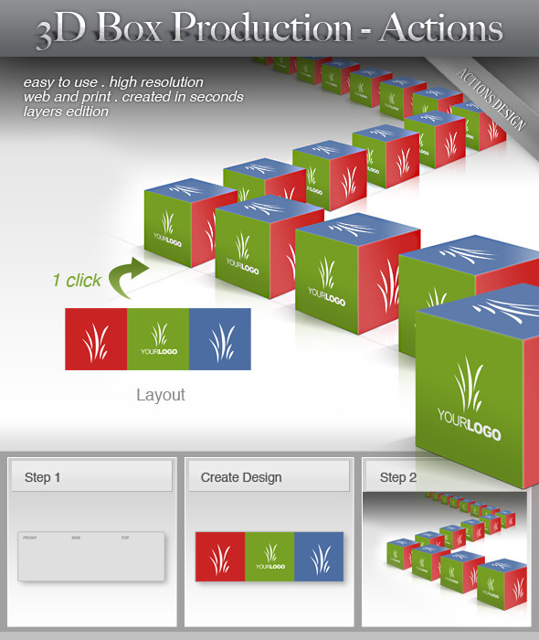 3D Box - Production - Utilities Actions