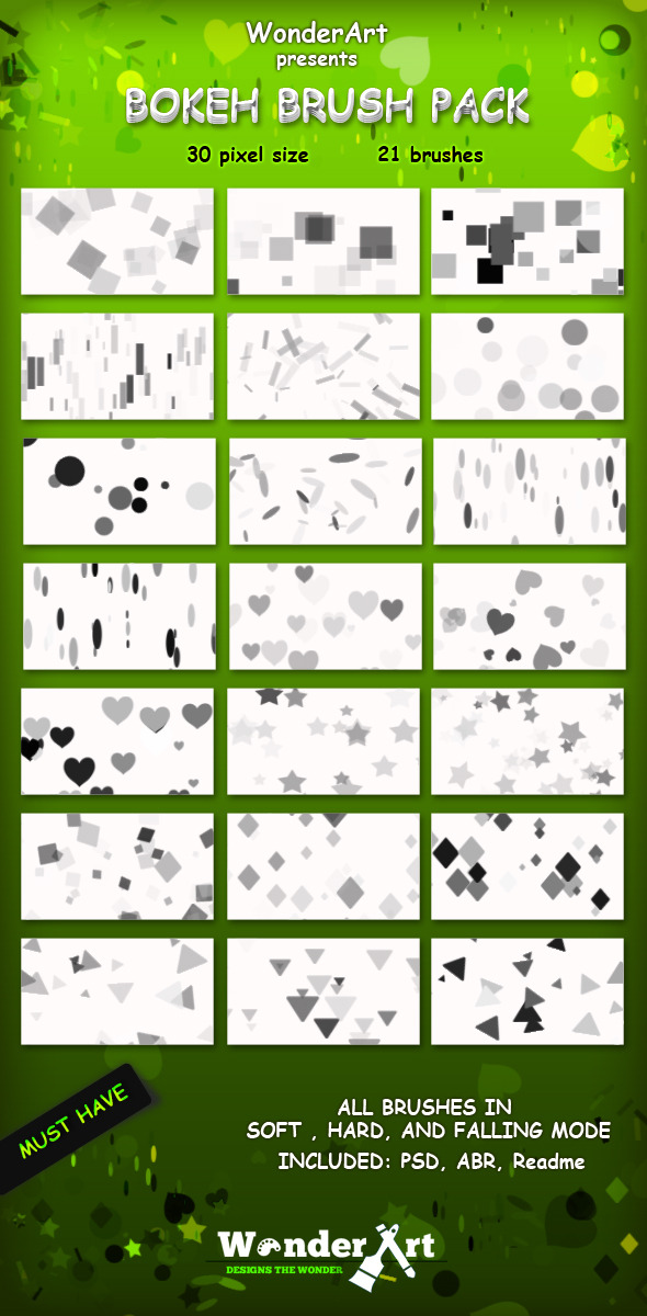 Bokeh Brushes Pack - Abstract Brushes