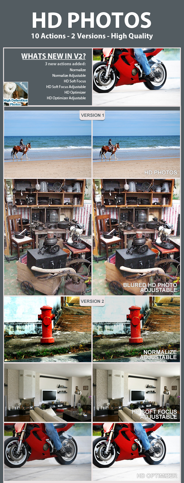 HD Photos - Actions - Photo Effects Actions