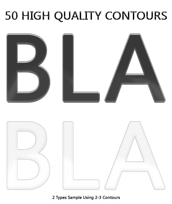 50 Contours - Miscellaneous Shapes