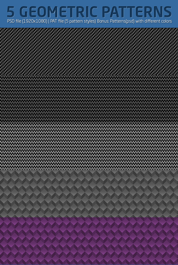 Geometric & Carbon Patterns