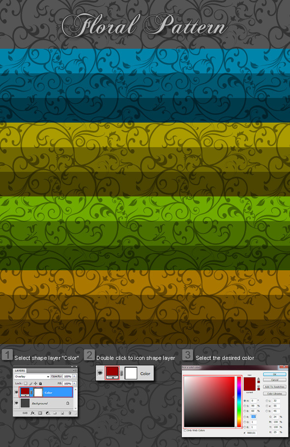 Floral pattern - Miscellaneous Textures / Fills / Patterns