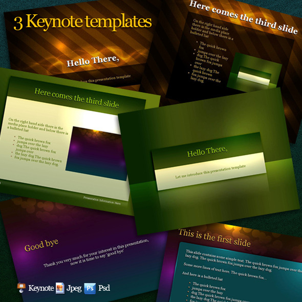 Keynotes templates pack - Keynote Templates Presentation Templates