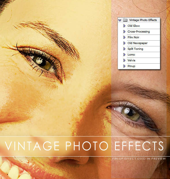 Vintage Photo Effects - Photo Effects Actions