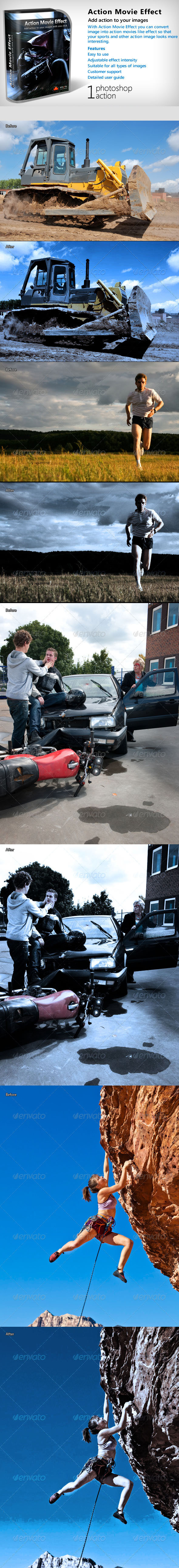 Action Movie Effect - Photo Effects Actions