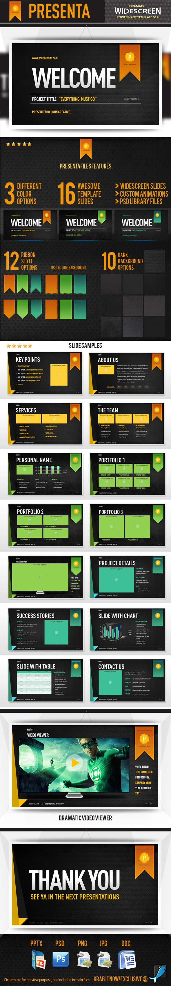 Presenta - Powerpoint Template - Creative PowerPoint Templates