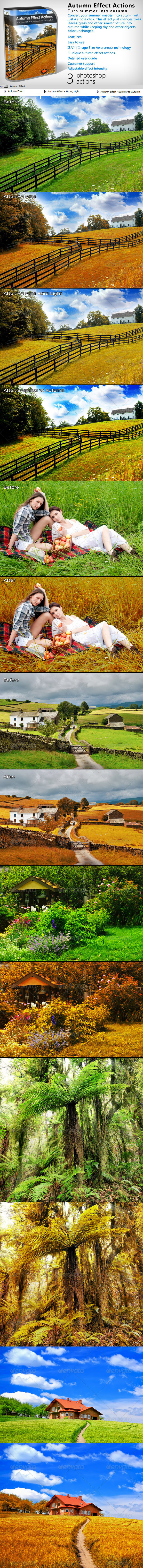 Autumn Effect Action Pack - Photo Effects Actions