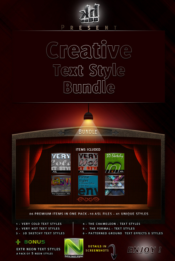 Creative Text Styles Bundle