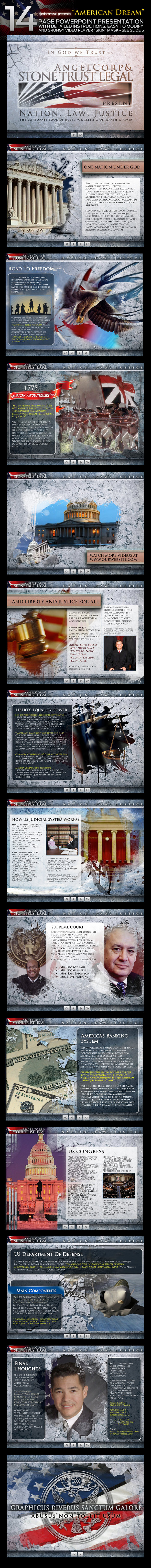 14 Page Powerpoint Presentation - PowerPoint Templates Presentation Templates