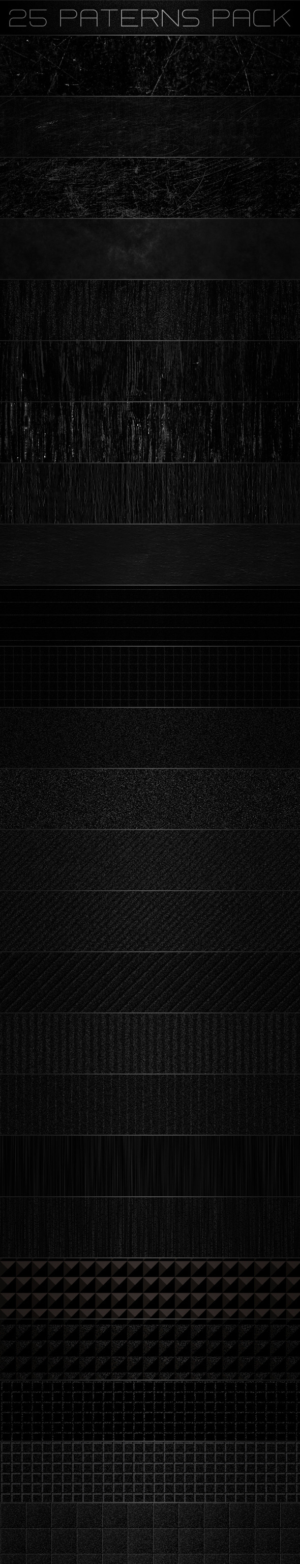 Dark Patterns - Urban Textures / Fills / Patterns
