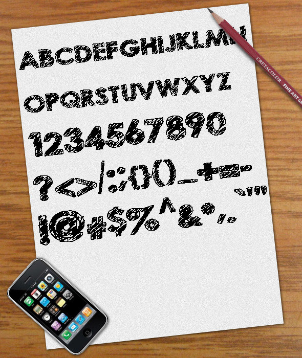 Scribble Font - Sans-Serif Fonts