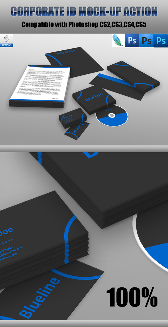 Corporate Id Mockup Action - Utilities Actions