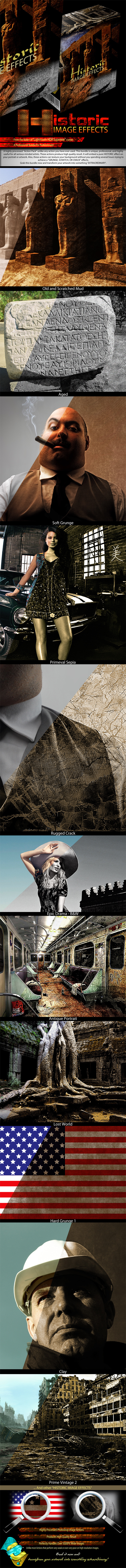 Historic Image Effects - Photoshop Add-ons
