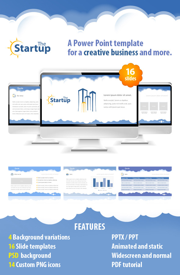 The StartUp - PowerPoint Templates Presentation Templates