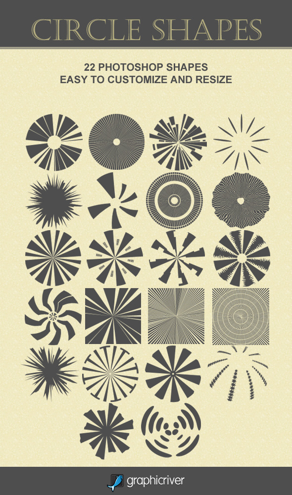 Circle Shapes - Objects Shapes