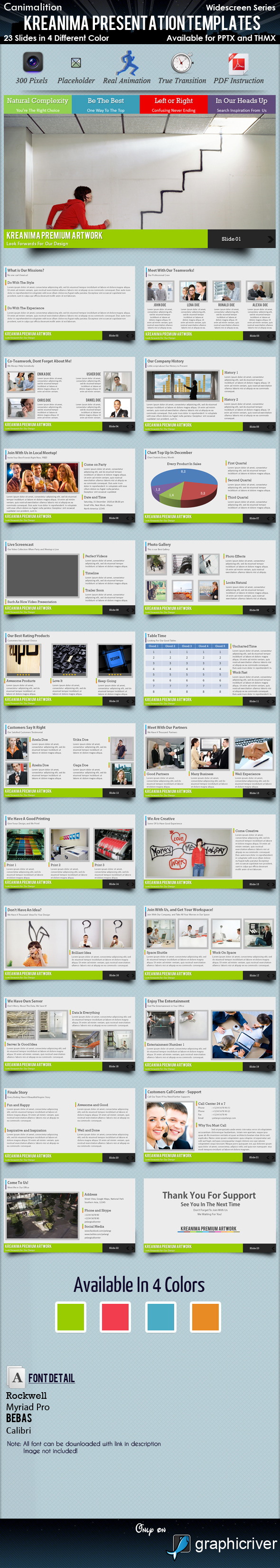 Kreanima Presentation Templates - Creative PowerPoint Templates