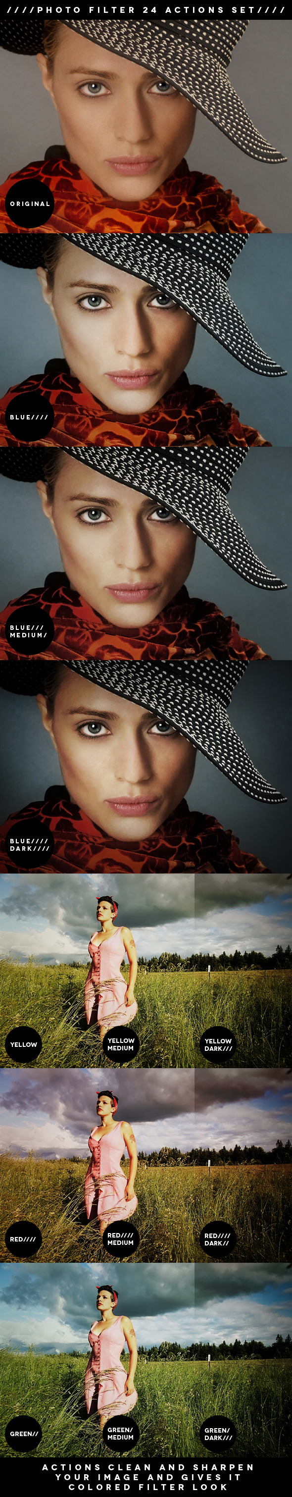 PHOTO FILTER ACTIONS - Photo Effects Actions