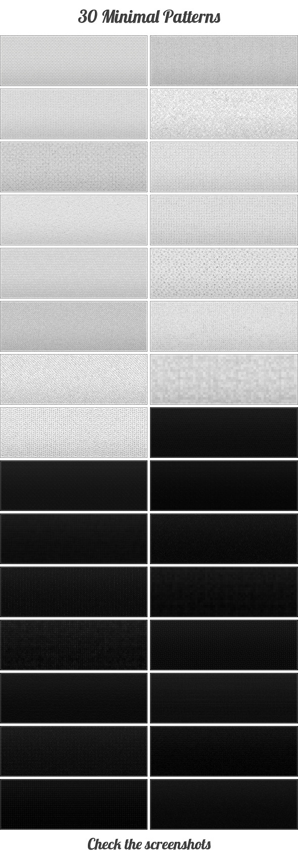 Tileable Minimal Patterns 2 - Textures / Fills / Patterns Photoshop