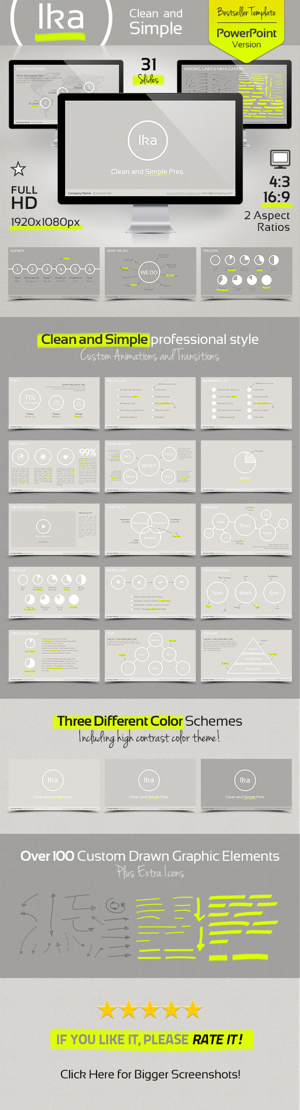 Ika - Clean and Simple Presenation Template - Presentation Templates