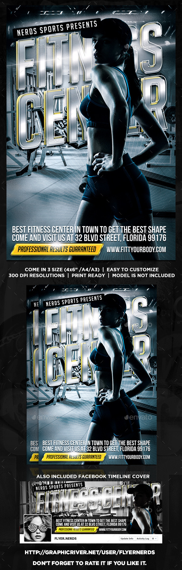 Fitness Center Flyer