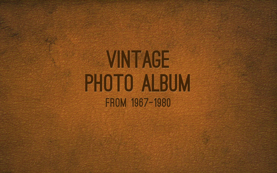 Vintage Photo Album Keynote Template, Presentation Templates