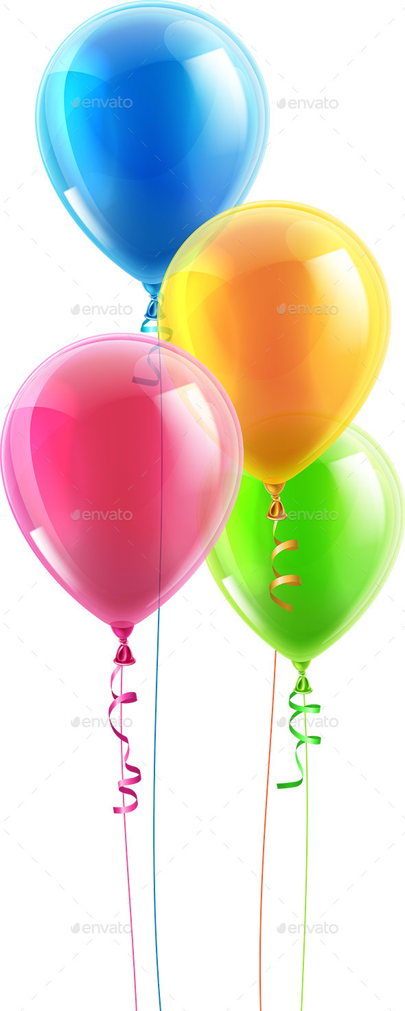 Party Balloon Website Template