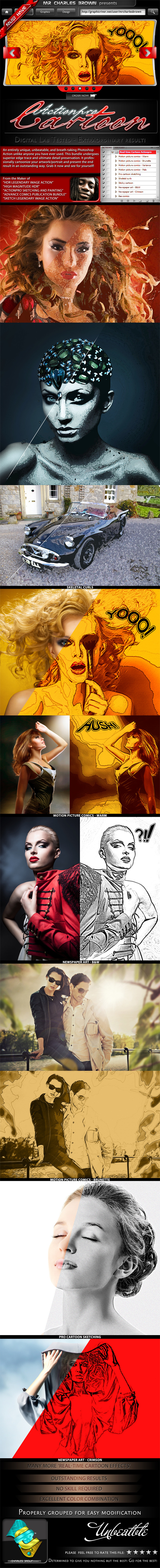 Real-time Cartoon Actionpro - Photo Effects Actions