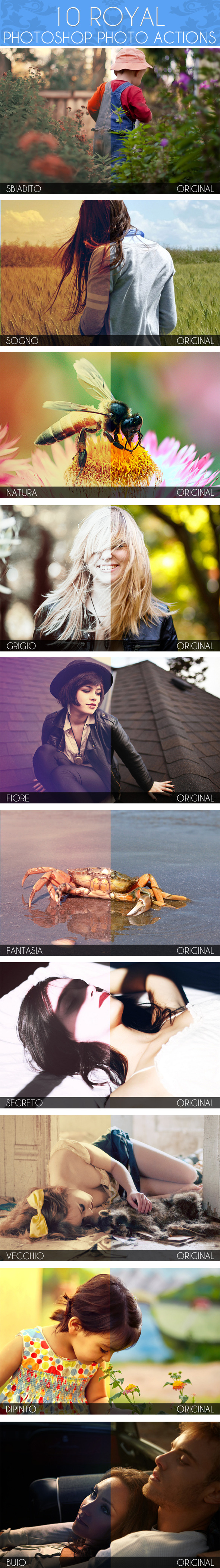 10 Royal PS Photo Actions - Photo Effects Actions