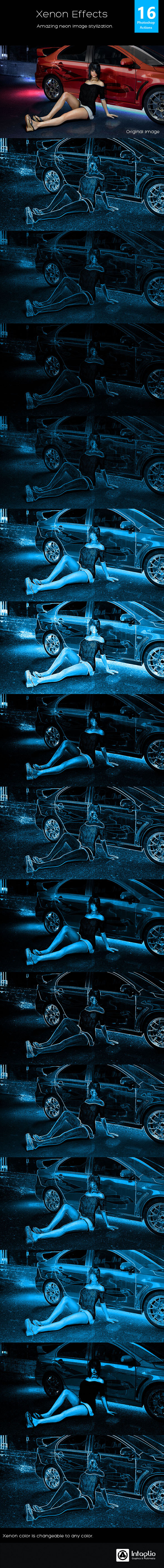 Xenon Effects - Photo Effects Actions