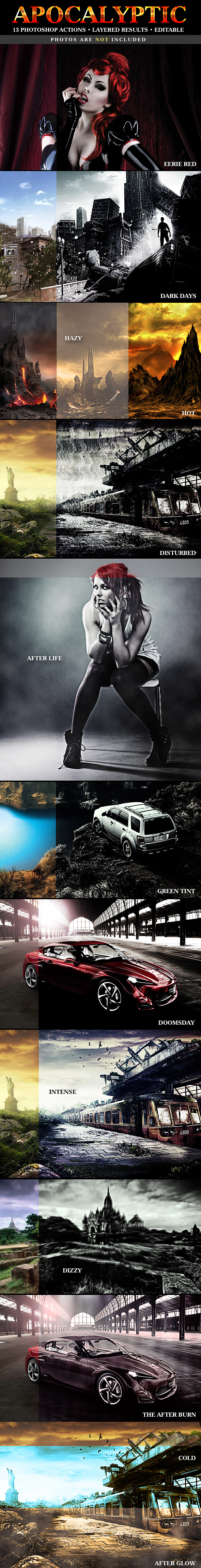 Apocalyptic Actions - Actions Photoshop